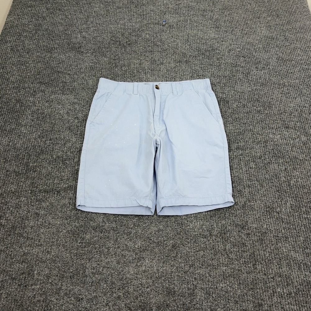 Architect Deck Shorts Mens 31 Blue Cotton Blend Activeflex Casual Summer Style